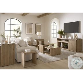 Lyndon Light Cashmere Rectangular Occasional Table Set