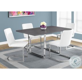 1120 Dark Grey Rectangular Dining Table