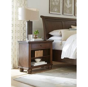 Cambridge Classic Cherry 1 Drawer Nightstand