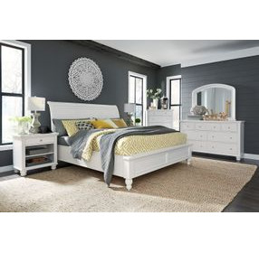 Cambridge White 5 Drawer Chest