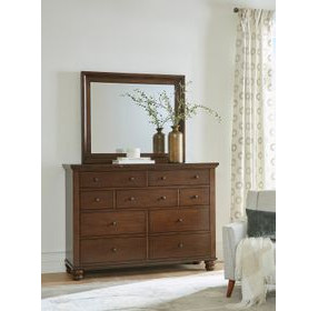 Cambridge Classic Cherry Rectangular Chesser Mirror