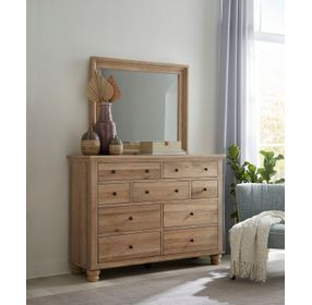 Cambridge Modern Khaki Rectangular Chesser Mirror