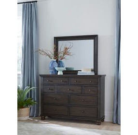 Cambridge Cracked Pepper Rectangular Chesser Mirror