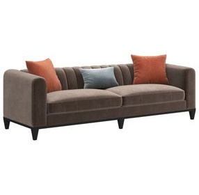 Artisan Upholstery Mink Hans Living Room Set