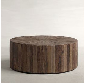 Cyrano Natural Elm Circular Coffee Table