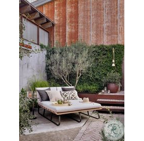 Douglas Antique Rust End Table