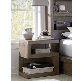 Modern Loft Graystone S Nightstand