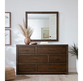 Modern Loft Brownstone Drawer Dresser