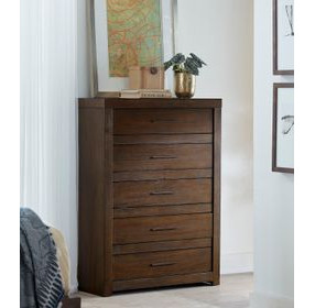Modern Loft Brownstone Drawer Chest