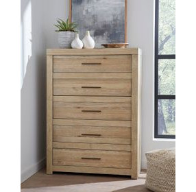 Modern Loft Modern Khaki 5 Drawer Chest