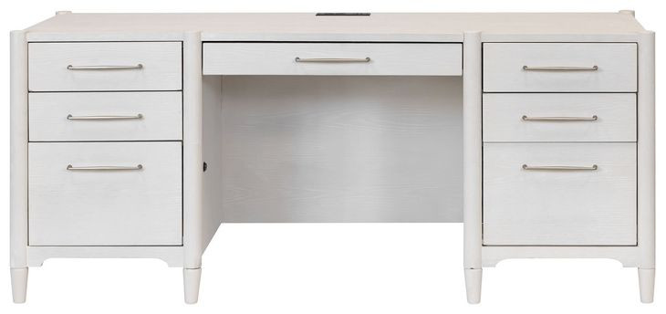 Towne White Credenza