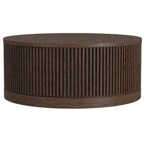 Tulane Brown Round Occassional Table Set