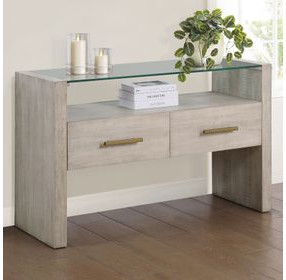 Garland Blonde Rectangular Sofa Table