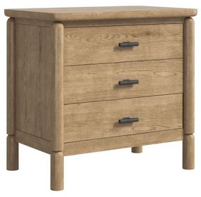Verge Brown 1 Drawer Open Nightstand