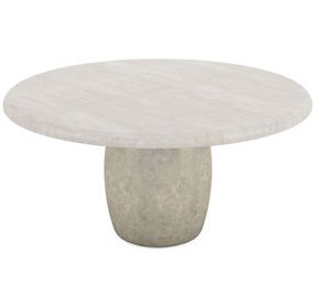 Ashlar Beige Round Dining Room Set