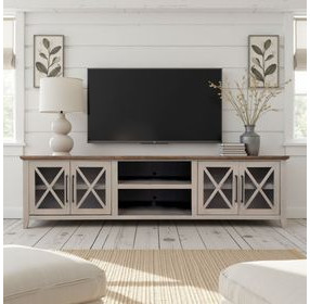 Ithaca Sandstone and Bourbon 96" TV Stand