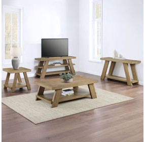 Orinda Brown Rectangular Ocassional Table