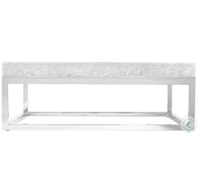 Arctic Stainless Steel Square Occassional Table Set