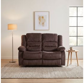 Jarita Chocolate 59" Double Reclining Loveseat