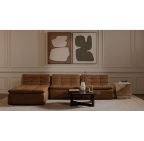 Joel Dark Brown Round Occasional Table Set