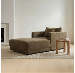 Bryn Heritage Cedar Green 77" Chaise with Pillow