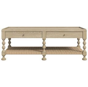 Haven Sun Oak Rectangular Cocktail Table
