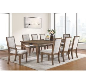 Mariana Vintage Mocha 96" Extendable Rectangular Dining Room Set