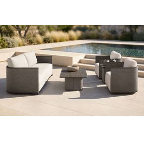 Rialto Brown Outdoor Occasional Table Set