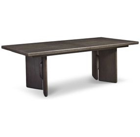 Geneve Robor 106" Extendable Rectangular Dining Table