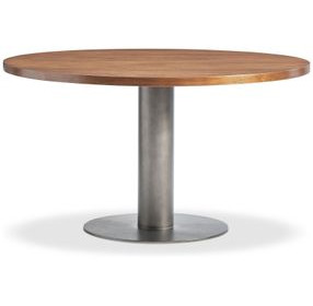 Brasea Lume and Tungsten Round Dining Room Set