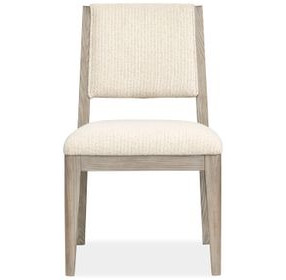Braelyn Beige Upholstered Side Chair Set of 2