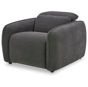Eli Dusk Gray Power Recliner
