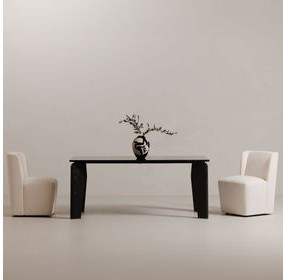 Cormac Cream Performance Fabric Upholstered Dining Chair