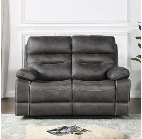 Rudger Gray 62" Manual Reclining Loveseat