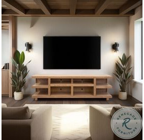 Laurel Canyon Natural 85" TV Stand