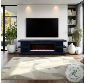 Laurel Canyon Clove 82" Fireplace TV Stand