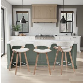 Jagger Oatmeal Upholstered Counter Height Stool