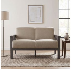 Lewiston Light Brown 50" Loveseat