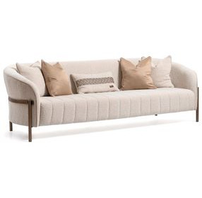 Lisbon Oyster 98" Sofa