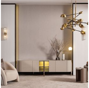 Mod Dream Rich Champagne 96" TV Stand