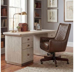 Kent Dark Wood Executive Swivel Tilt Chair