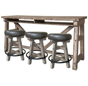 Lodge Siltstone Console Table