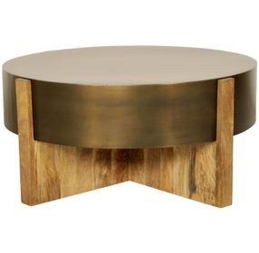 Everpine Barton Bronze Round Occassional Table Set