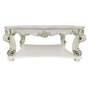 Vendome Antique Pearl Square Occassional Table Set