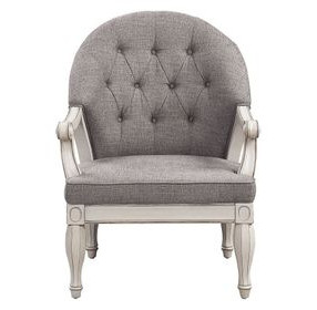 Florian Gray Upholstered Accent Chair