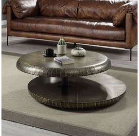 Brancaster Bronze Round Coffee Table