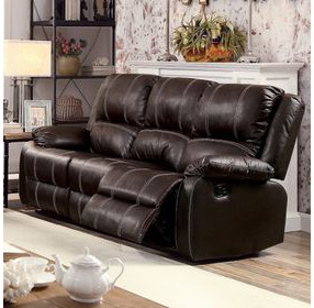 Zuriel Brown 81" Rocker Reclining Sofa