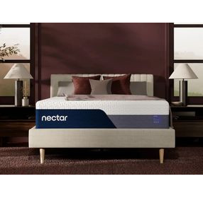 Nectar Luxe Memory Foam White Twin Mattress