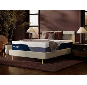 Nectar Luxe Memory Foam White Twin Mattress
