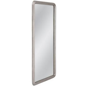 Berylon Silver Rectangular Floor Mirror